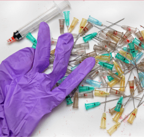 Use MERI for Flu Shot Needle Disposal