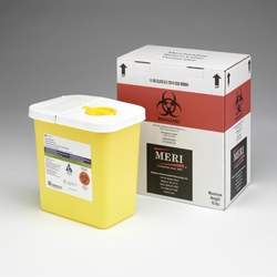 Four, Two-Gallon Trace Chemotherapy Disposal Mailback Containers