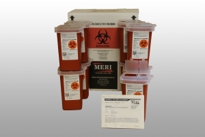 Medical Waste Disposal By Mail  2 Gallon Mailback (Case Qty 4) #1514